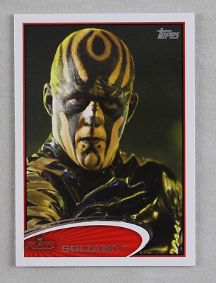 Goldust WWE Pro Wrestling Trading Card RAW Smackdown Topps #59 2012