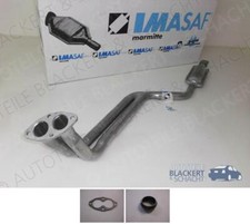 IMASAF Auspuff Vorschalld&auml;mpfer f&uuml;r Mercedes 190 (W201) 2.0+E 2.0 66/90KW o.Kat