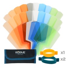 Rogue Flash Gels: 20 Gel Color Correction Filter Kit v3 Factory Second 