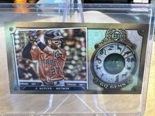 2022 Topps Gypsy Queen GQ Gems Minis Houston Astros Baseball Card #7 Jose Altuve