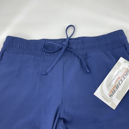 Skechers Barco Navy Mid Rise Theory 4 Pocket Jogger Scrub Pant Size Small NWT - Picture 3 of 16