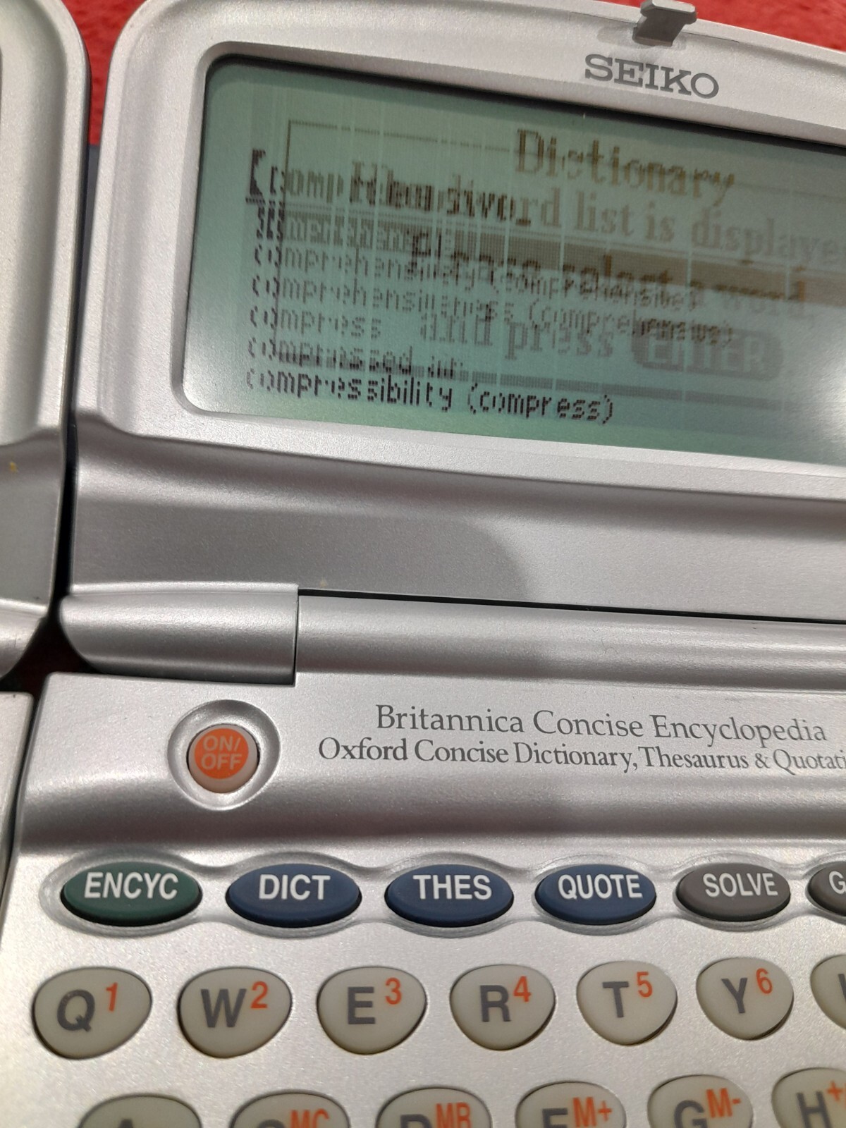 Seiko ER8000 Dictionary for sale online eBay