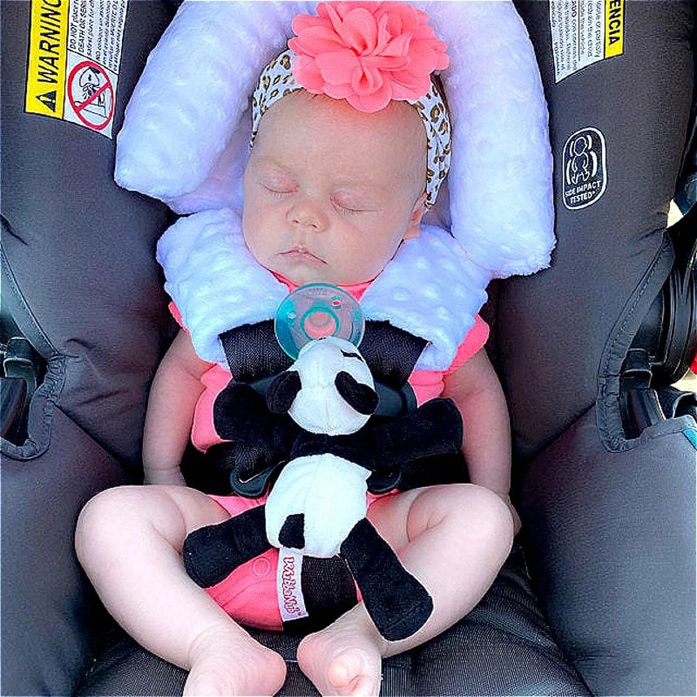 Head support top car seat infant