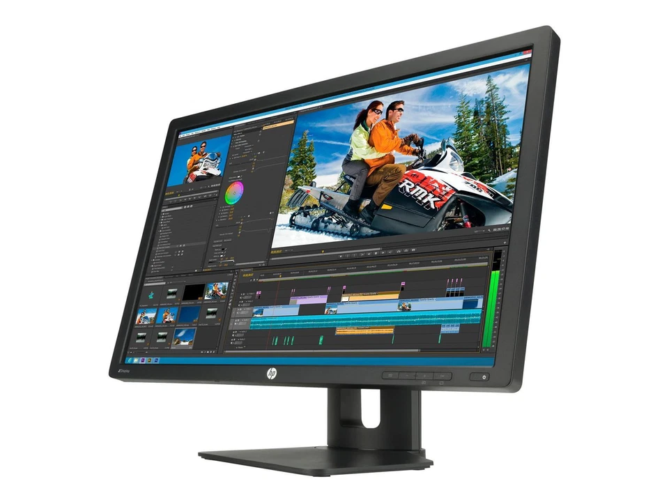 HP Z24i Monitor 24 Zoll WUXGA IPS 60Hz schwarz (DVI-D, VGA, DisplayPort) - Bild 2 von 3