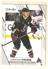 Christian Fischer 2023-24 O-Pee-Chee Base Card #498 Coyotes