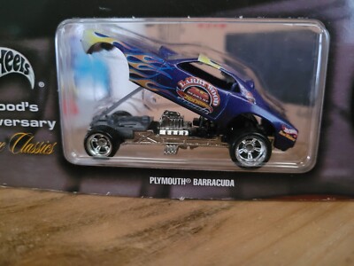 HotWheels 35th FUNNYCAR 超激レア‼️最終値下げ‼️ Hot Wheels Mr. Larry Wood's 35th Anniversary Plymouth Barracuda