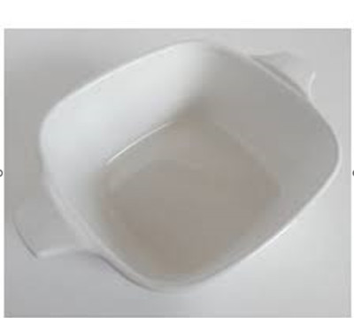 Vintage Corningware White Casserole Dish 1 3/4 Cup Set of 2