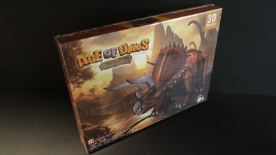 Age of Dinosaurs Triceratops 3D Puzzle Cubic Fun P669h Sealed