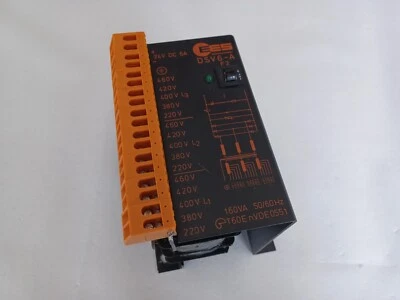 EES Störcontroller Transformator DSV6-A Pri. 220...460V AC / Sec. 24V DC - Bild 1 von 4