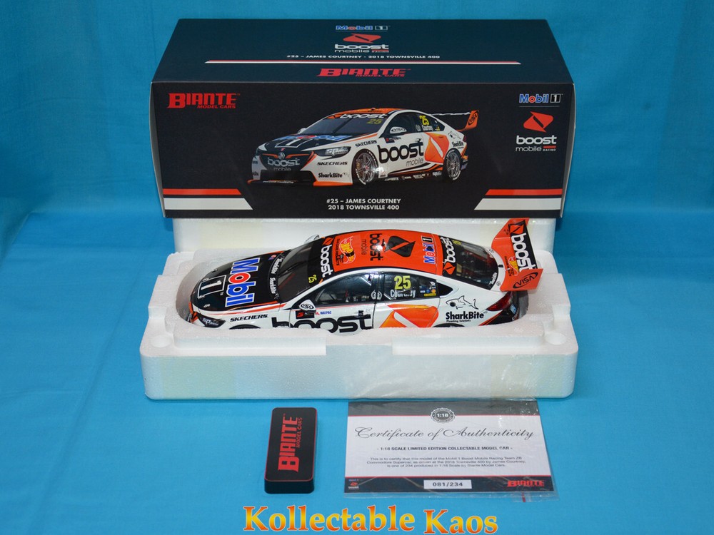 1:18 2018 Townsville 400 - Holden ZB Commodore - Mobile Racing - Courtney #25