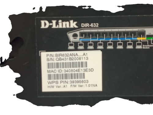 D-Link DIR-632 8-port Wireless N300 3G/LTE-Supporting Wi-Fi Router Tested Works - Picture 6 of 7