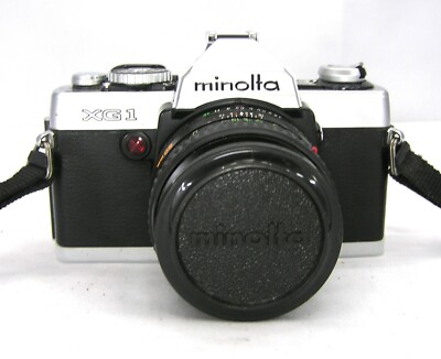フィルムカメラ Minolta XG-S / MD ROKKOR 50mm f1.4 Lens FILM TESTED* MINOLTA XG-1 (XG-S) CAMERA WITH MD ROKKOR 50mm F1.4