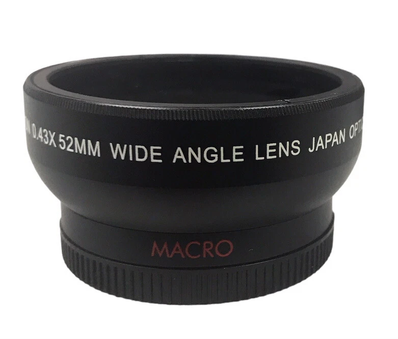 NUEVO Lente gran angular 58 mm 0,43x con macro para lentes Canon Sony Nikon Foto 3 de 4