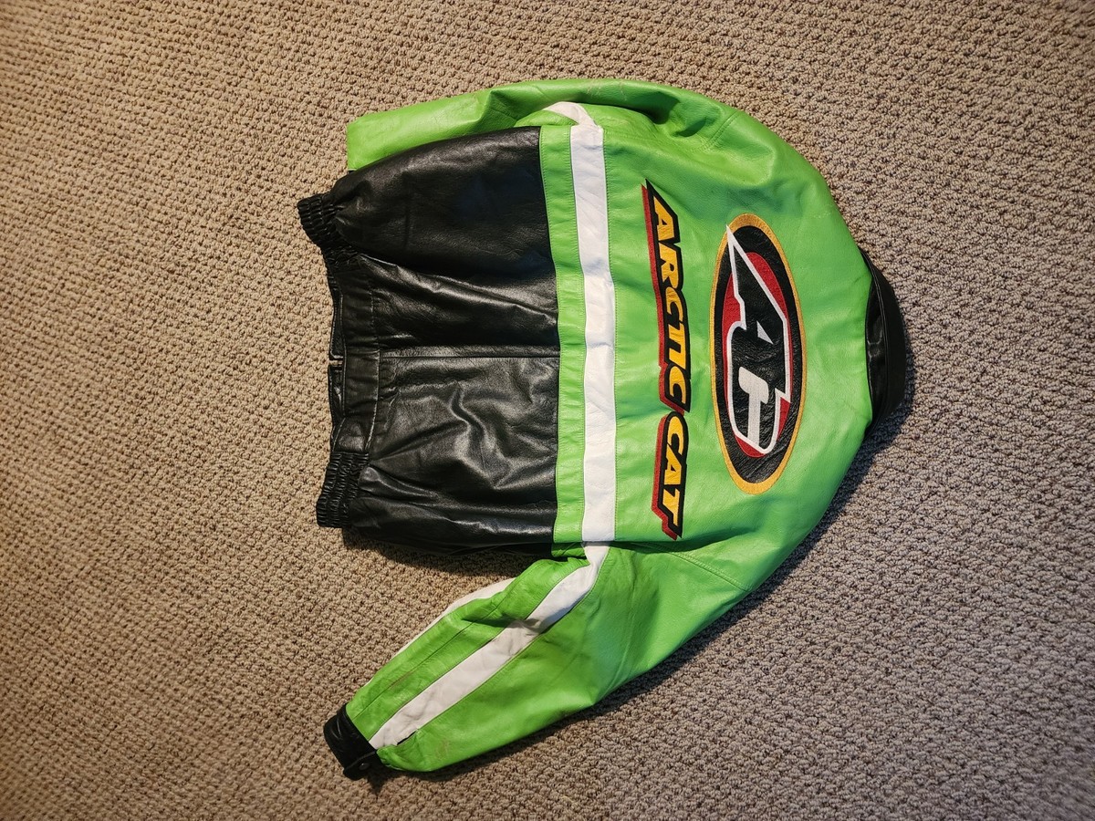 2000 Arctic Cat Arcticwear Vintage Leather Snowmobile Jacket