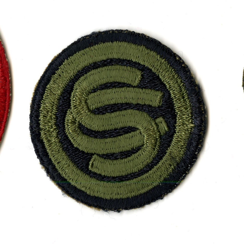 Officer Candidate School White Back Patch WWII Original OCS