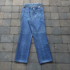 Vintage 70s Calvin Klein Jeans High Rise Made USA Size 11 Fits 26x30 80s