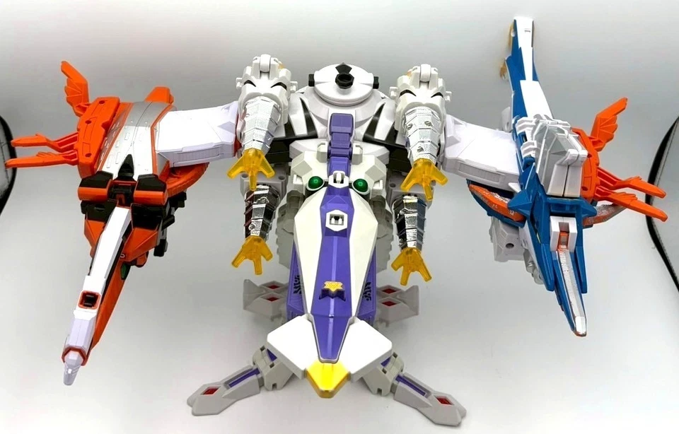 Power Rangers SAMURAI Shinkenger DX Ika Tora Kabuto Kajiki zord Ikatenkuu Bandai - Image 3 of 4