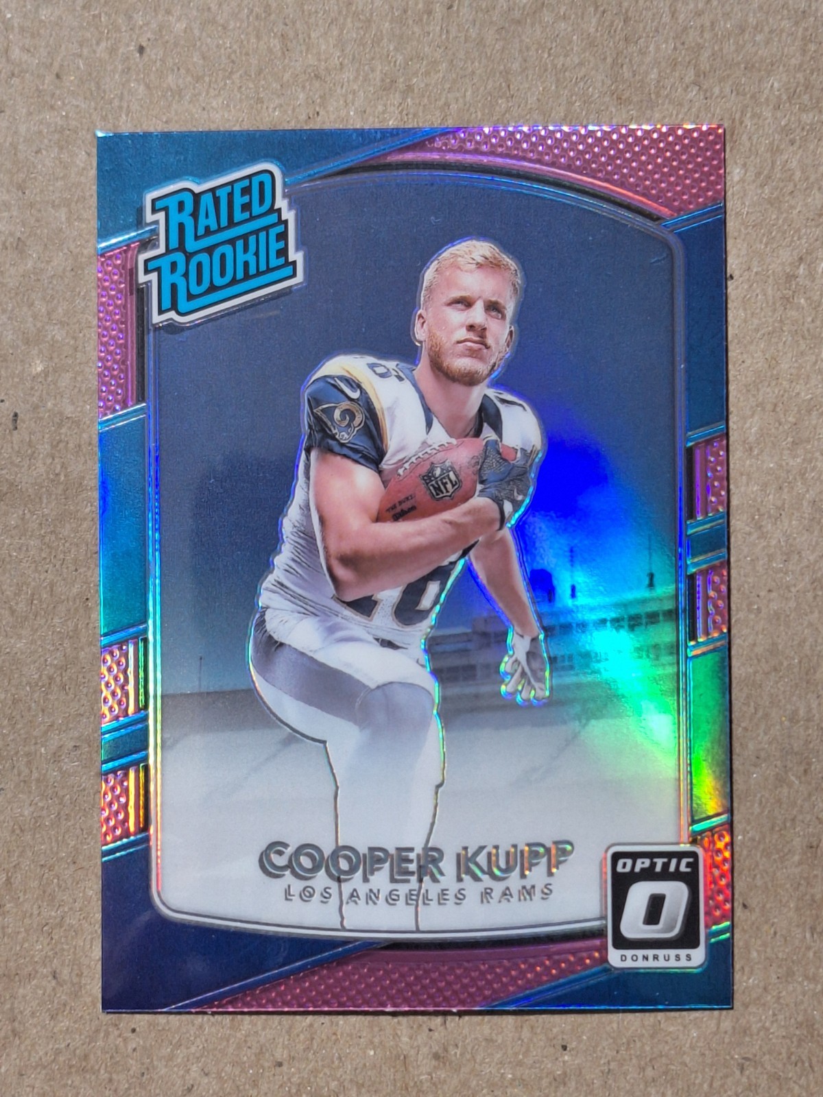 2017 Donruss Optic - Rated Rookie Cooper Kupp #179 Pink Prizm (RC)