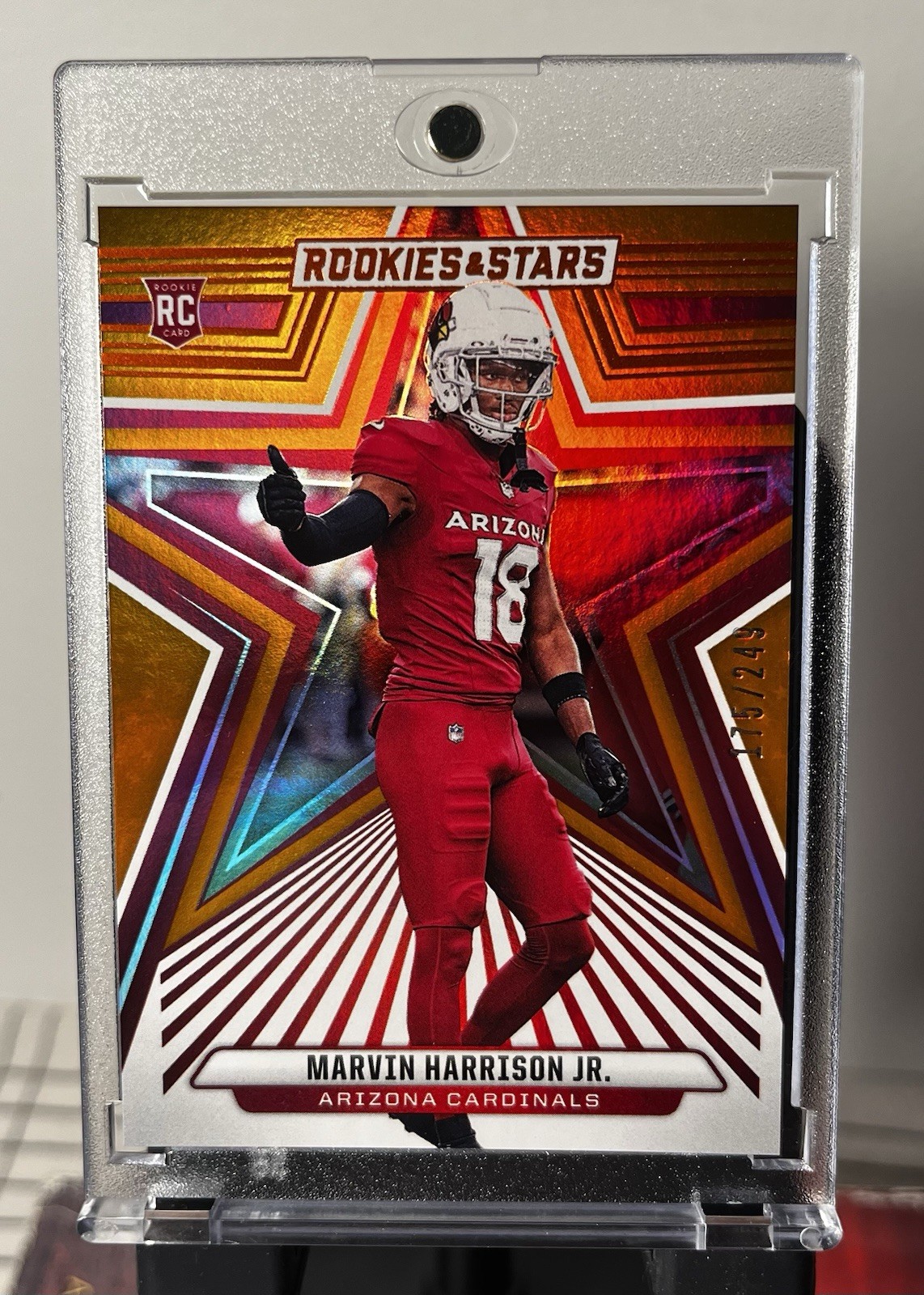 2024 Panini Rookies & Stars - Rookies Marvin Harrison Jr. #176 Orange /249 (RC)