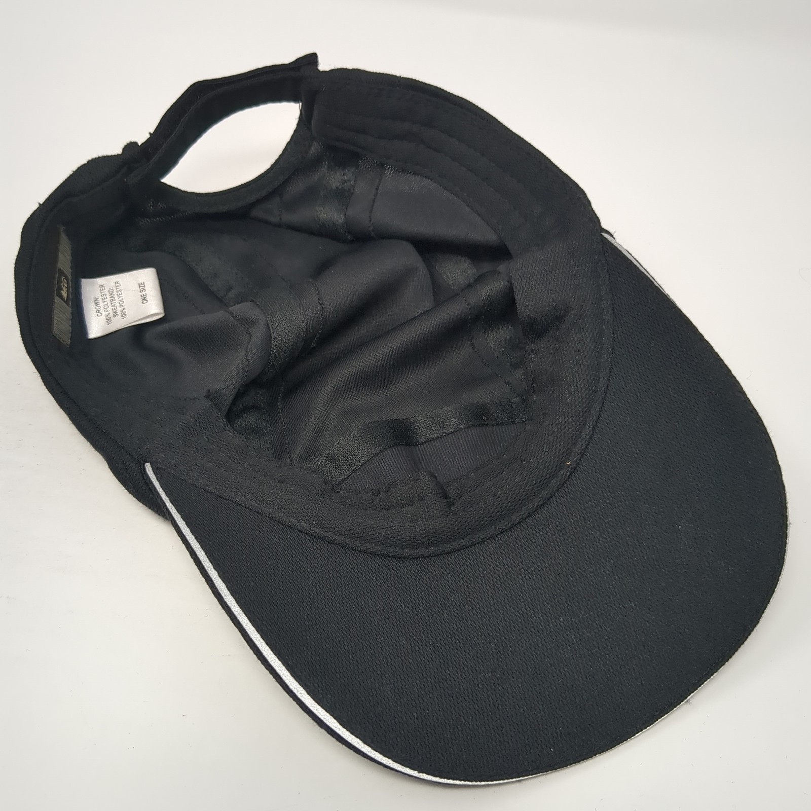 REI Strapback Hat Solid Black One Size Adjustable… - image 7