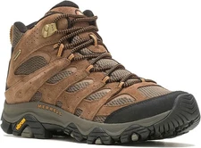 Merrell J035839wz Moab 3 Mid Waterproof Hiking Boots for Men, Earth Brown, 9W