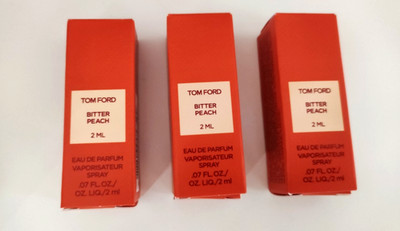 Org. Tom Ford   Bitter Peach  Eau De Parfum   Spray    3x2ml   OVP NEU    