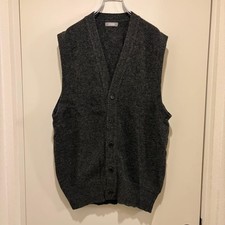 USED 80S COMME DES GARCONS HOMME KNIT VEST EARLY MODEL ACCEPTABLE