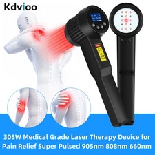 305W Super Pulsed 905nm 808nm 660nm Laser Therapy for Knee Shoulder Joint Pain