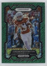 2024 Panini Prizm Draft Picks FOTL Green Shimmer 2/8 Jordan Whittington #170 3hd