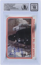 David Prowse Star Wars Signed 1980 Topps Empire Strikes Back #50 BGS 10 Card