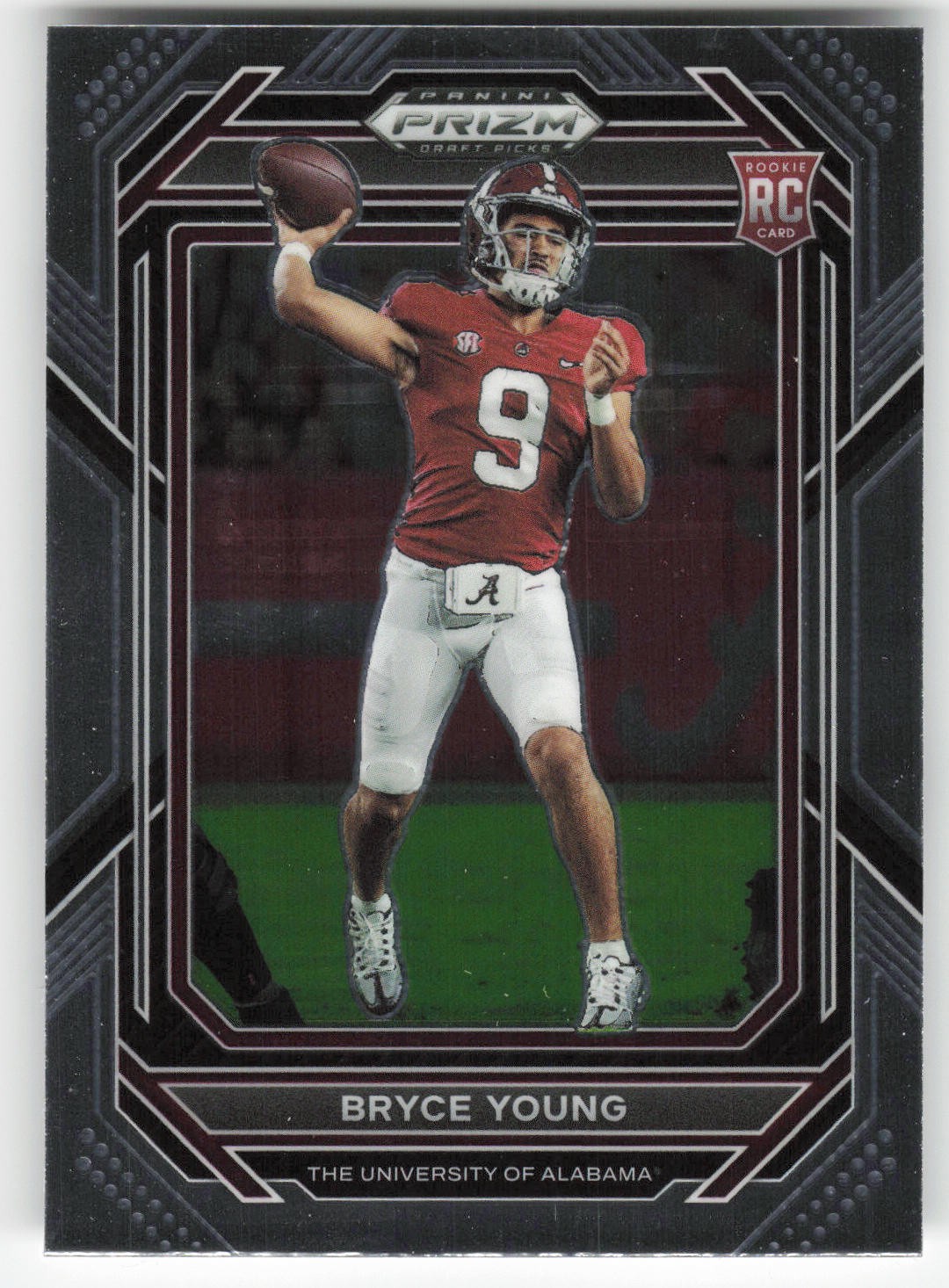 Bryce Young, 2023 Panini Prizm Draft Picks, #101, Alabama Crimson Tide,