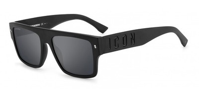 Dsquared2 ICON 0003/S Matte black 56/18/145 Herren Sonnenbrillen