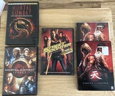 Street Fighter: Assassins Fist & Legend Of Chun-Li & Mortal Kombat 1 2 & Legacy