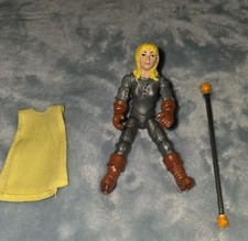 LJN D&D Dungeons And Dragons Mercion Figure Weapon Cape Accessories