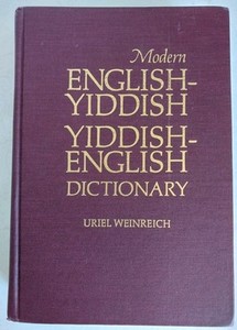 Modern English Yiddish Yiddish English Dictionary (English and Yiddish Editi...