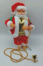 Christmas Santa Clause Climbing Battery Operated Musical Rope