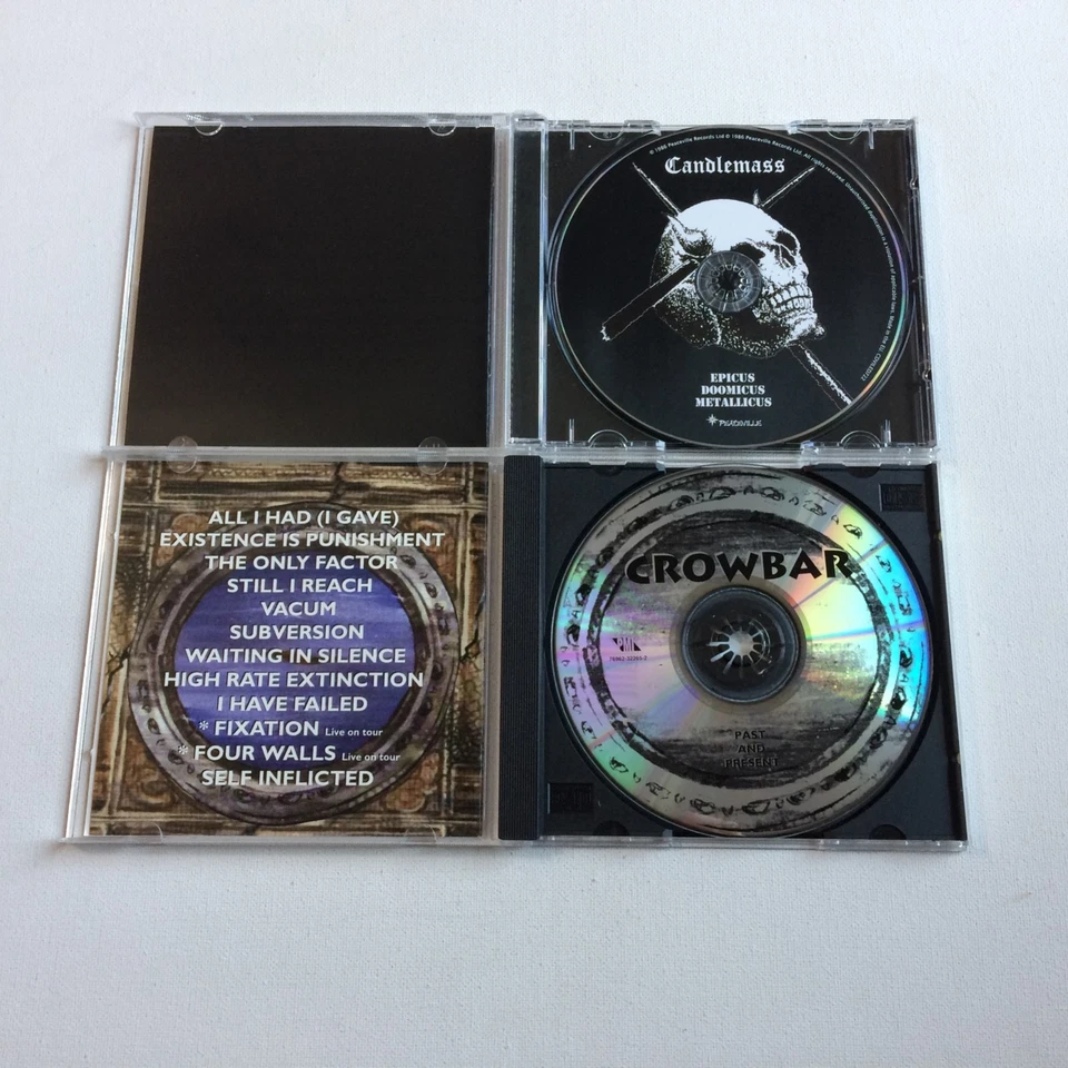 Sludge Metal / Doom Metal (7 CD Lot) Arson Anthem Crowbar Candlemass Baroness Foto 4 de 4