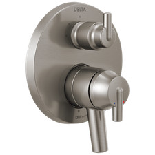 Delta T27859-SS Trinsic Two Handle Shower Trim with Diverter Stainless