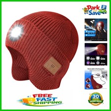 Bluetooth Beanie with Light: Hi-Fi Sound, Hands-Free Calling  Warmth for Winter