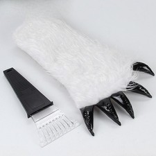 Ice Scraper with Glove, Windproof Iron Remover for Winter, Lightweight
