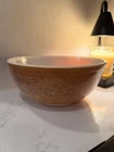 PYREX  Mixing Bowl  #404  WOODLAND BROWN  4 Quart  1970's Vintage