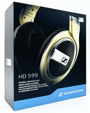 Sennheiser HD 599 Wired Open Back Over-the-Ear Headphones HD599 Ivory / Brown