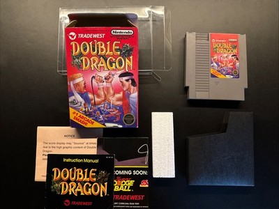 Double Dragon (Nintendo NES, 1988) Circle Seal, Complete CIB