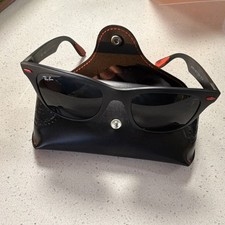 Ray-Ban Scuderia Ferrari RB4195-M Liteforce Wayfarer Black Lightweight Sunglass…