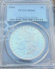 1884 Morgan Silver Dollar MS63 PCGS