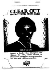 2013-14 Upper Deck #HOF-50 Denis Savard /100 Chicago Blackhawks