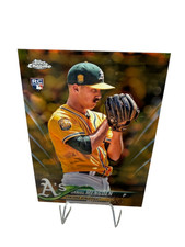 Daniel Mengden 2018 Topps Chrome Update Gold Refractor RC /50 #HMT6 Athletics