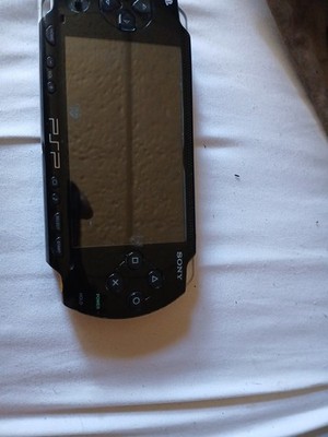Sony PSP-1001 Black Portable Handheld Console PlayStation MLB 08 Need For Speed 