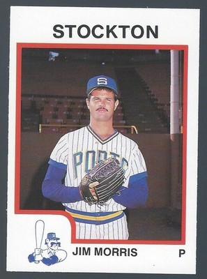 1987 ProCards #261 Jim Morris (Disney movie ''The Rookie'') RC Baseball Card