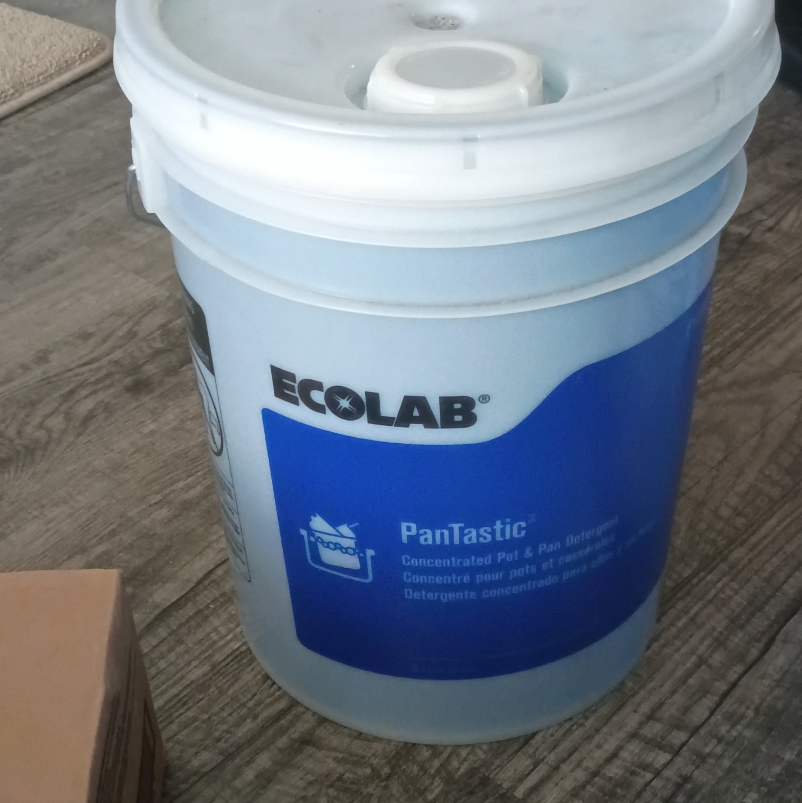 Ecolab 6112971 Pantastic Pot Pan Detergent Dishes Utensils 5 Gallon New Cleaning